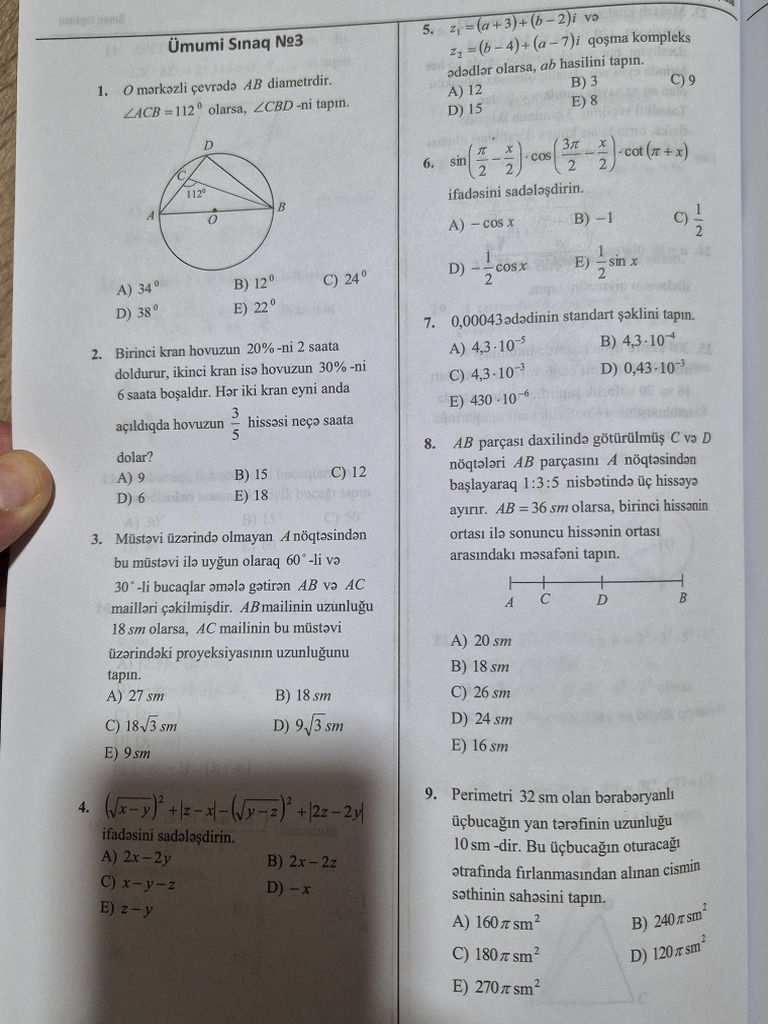 Mathematics Problems - Va | PDF