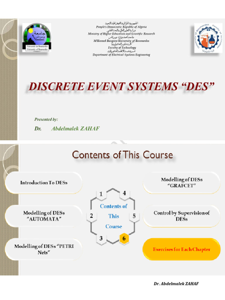 Chapter 01 - Introduction to DESs | PDF | Embedded System | Electronics