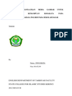 Strategi Memanfaatkan Media Gambar Untuk Meningkatkan Kemampuan Kosakata Pada Pembelajaran Bahasa Inggris Pada Sekolah Dasar