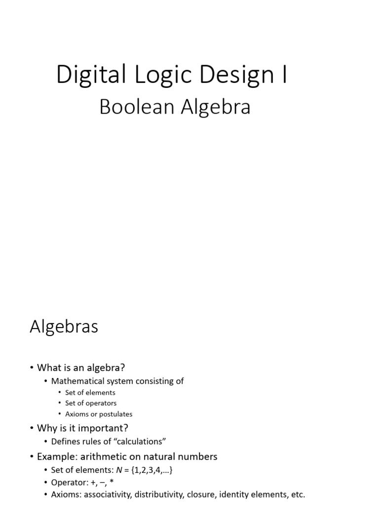 Boolean Algebra Fundamentals Explained | PDF | Set (Mathematics ...