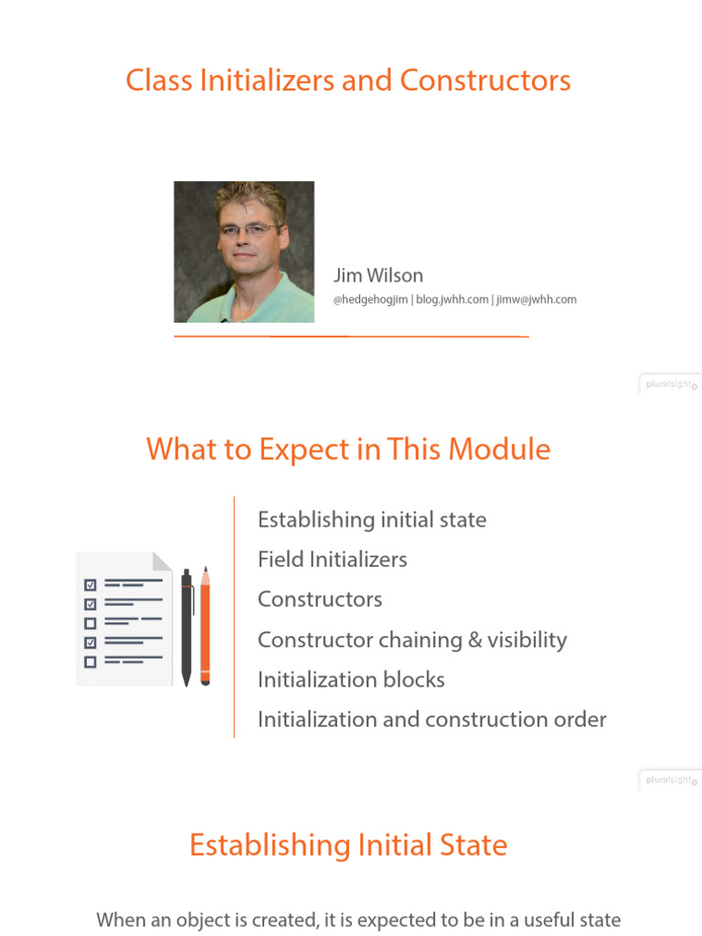 Java Class Initialization Guide | PDF | Constructor (Object Oriented ...