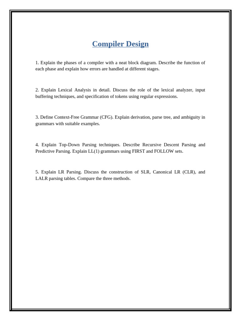 Assignment 1 CD | PDF
