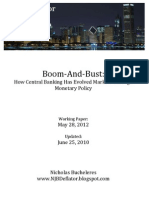 Boom-and-Bust: Evolution of Markets