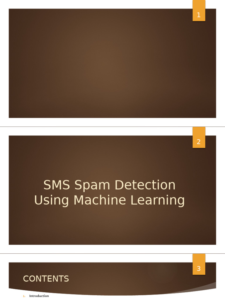 SMS Spam Detection with Machine Learning | PDF | Email Spam | Machine ...