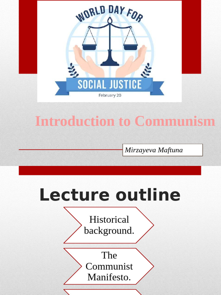 Overview of Communism and Its Origins | PDF | Communism | Marxism
