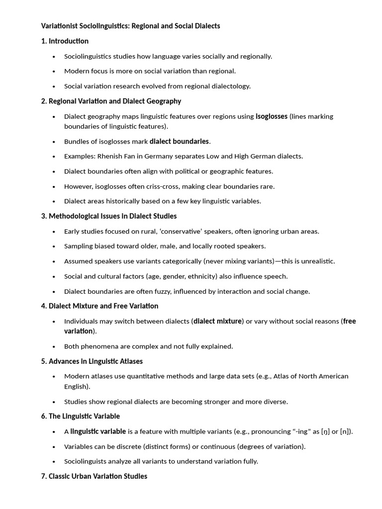 Understanding Variationist Sociolinguistics | PDF | Sociolinguistics ...