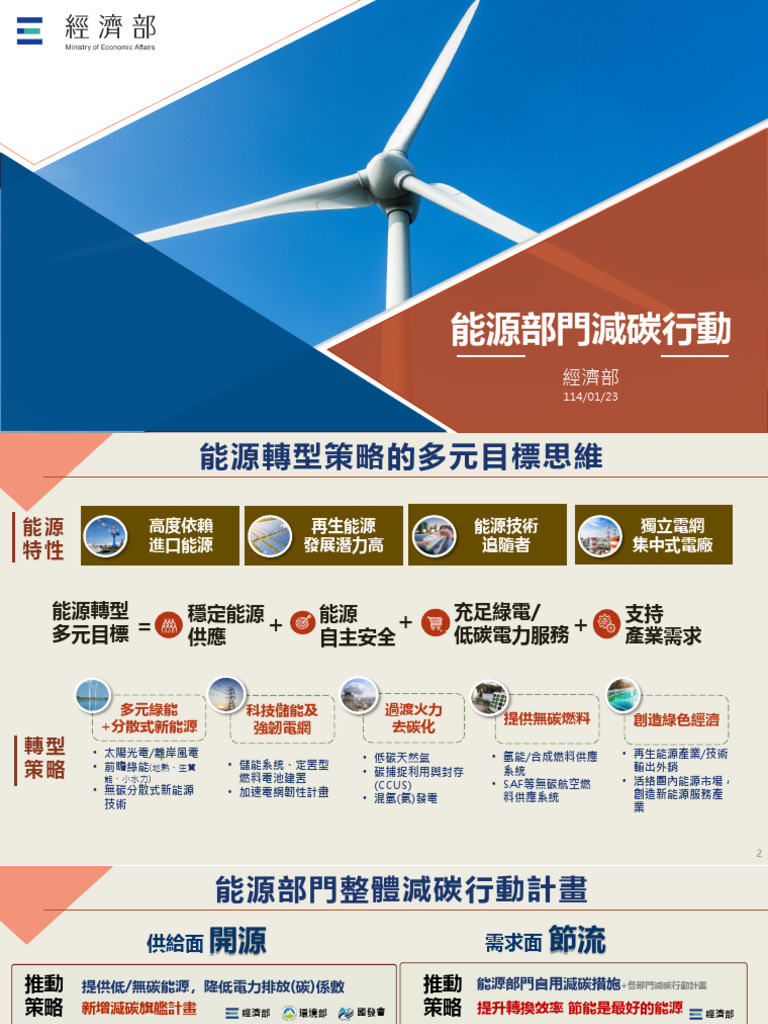 六大部門減碳行動計畫 | PDF