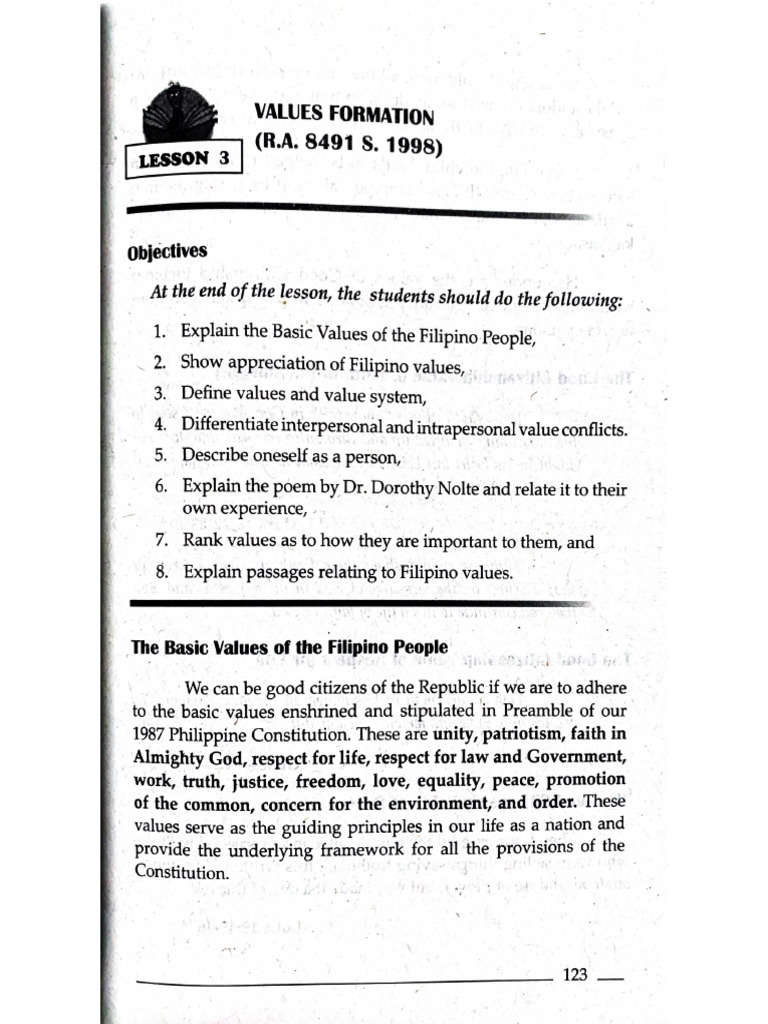 Values Formation | PDF