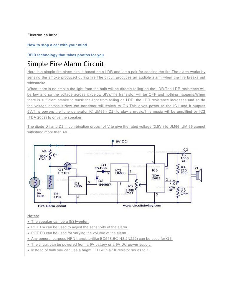Fire Alarm | PDF