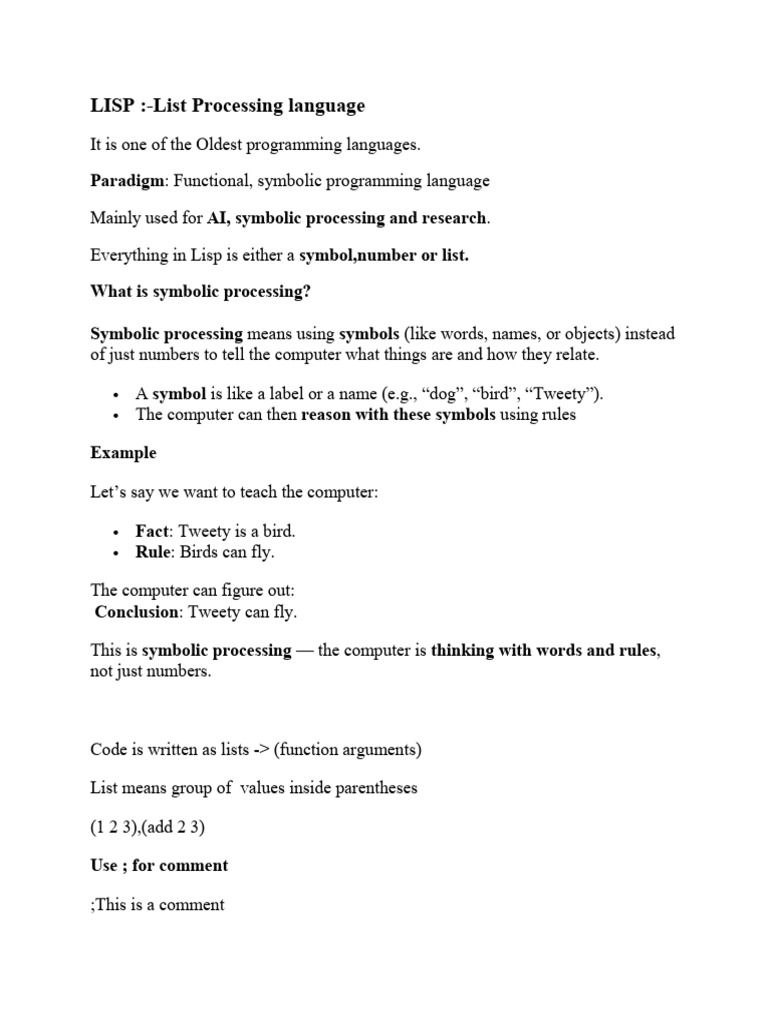 Lisp | PDF