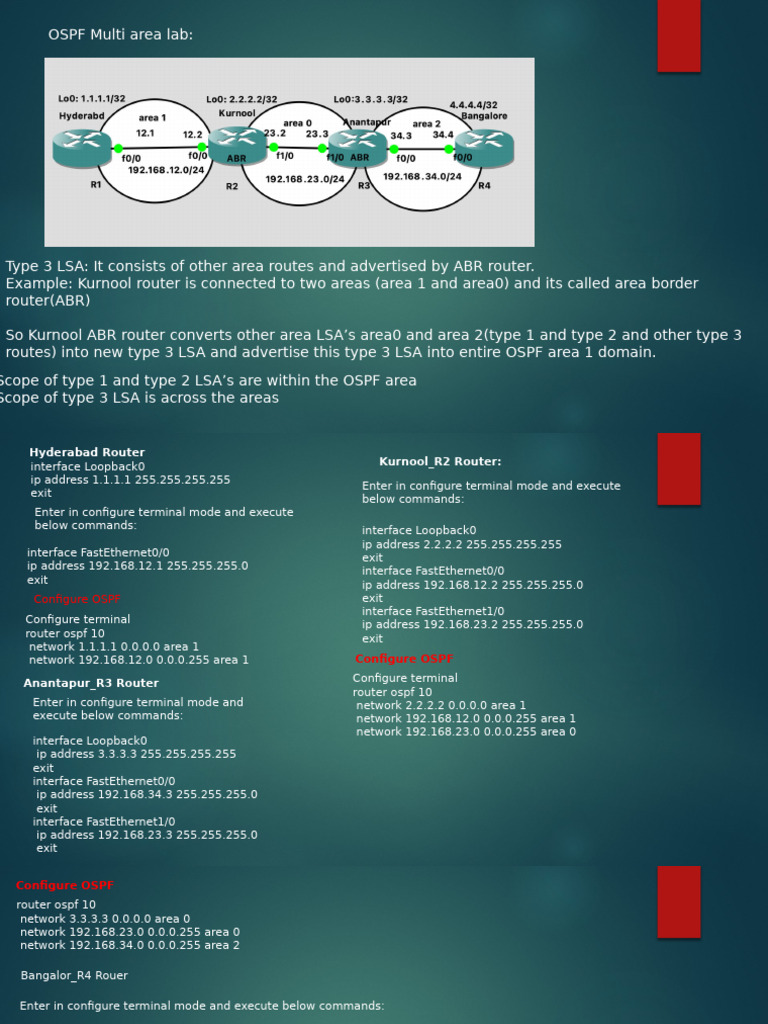 Importance of OSPF Areas Explained | PDF | Routing | Computer Network
