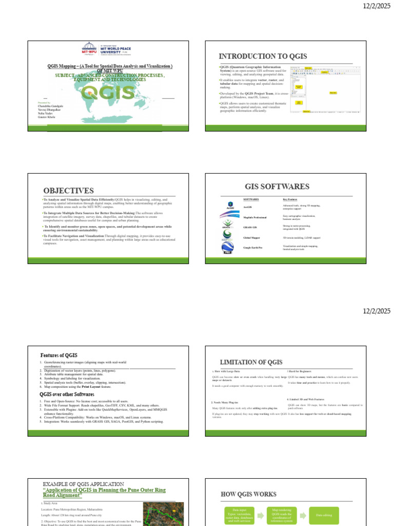 QGIS for Spatial Data Analysis | PDF | Geographic Information System ...