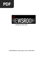 Download The Newsroom- Study Guide to Episode 1 by tomripley84 SN98258906 doc pdf