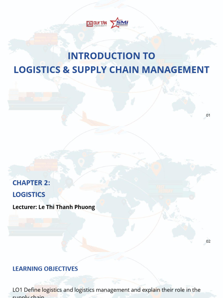 Introduction to Logistics Management | PDF | Logistics | Supply Chain ...