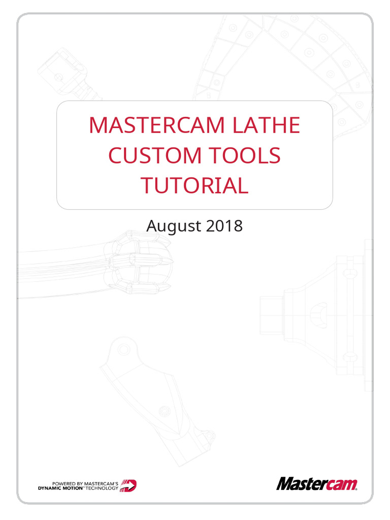 Mastercam Lathe Custom Tools Guide | PDF | Cartesian Coordinate System ...