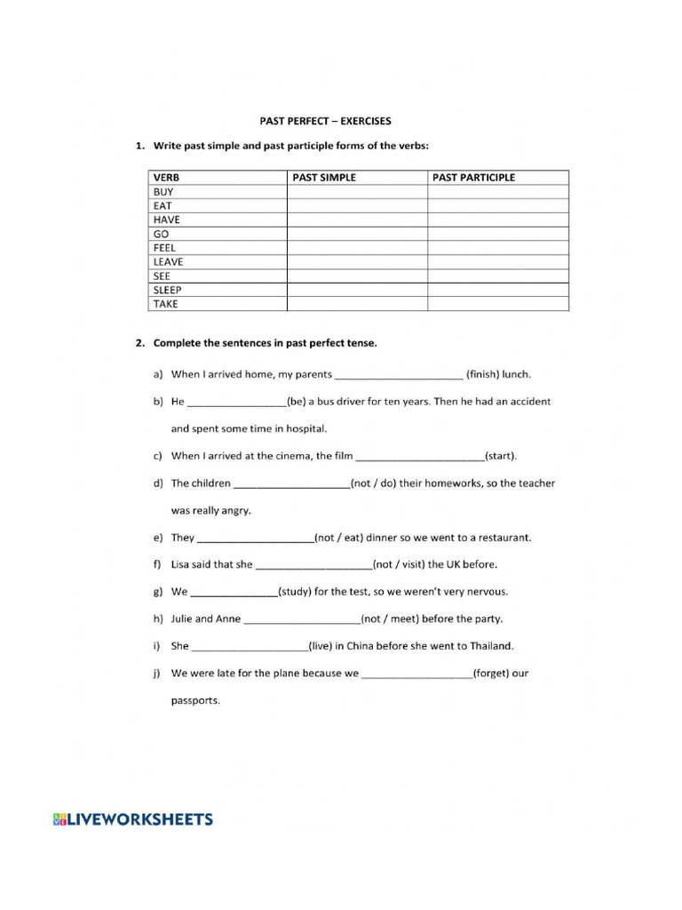 Worksheet 138617 | PDF