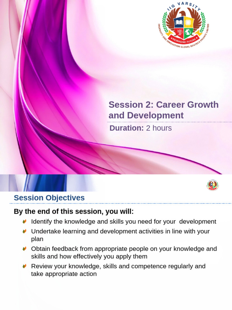 Career Development Strategies Session | PDF | Educational Technology ...