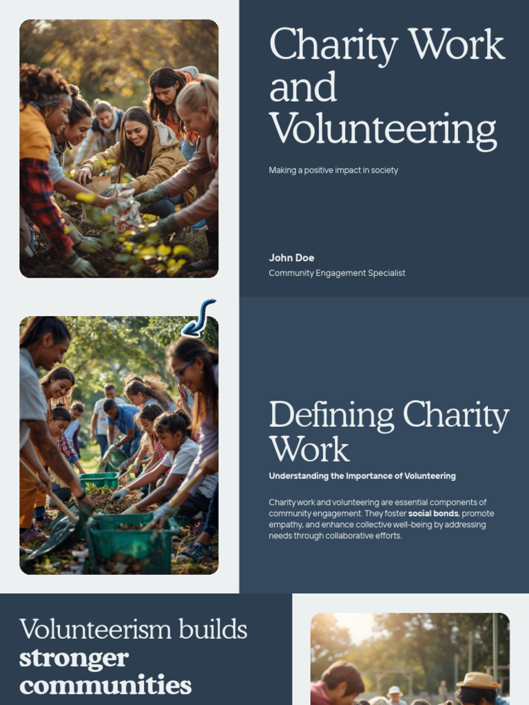 Community Engagement Through Volunteering | PDF | Volunteering | Social ...