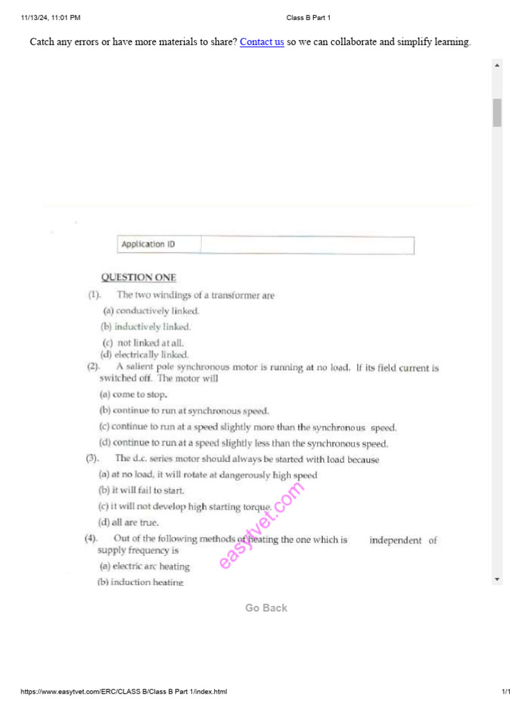Class B Part 11 | PDF