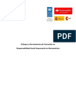 Enfoque y herramientas de Formación en Responsabilidad Social Empresarial