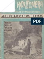 Revista Evita Montonera. Buenos Aires, Nº 6, año I, agosto, 1975 
