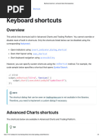 TradingView Keyboard Shortcuts Guide | PDF | Keyboard Shortcut | Input ...