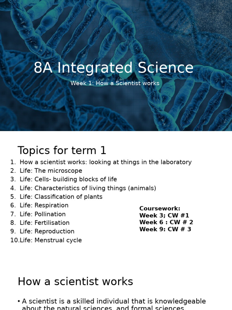 Integrated Science: Week 1 Overview | PDF | Microscope | Optics