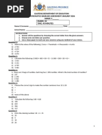 Grade 5 Mental Maths Term 1 | PDF | Mathematics