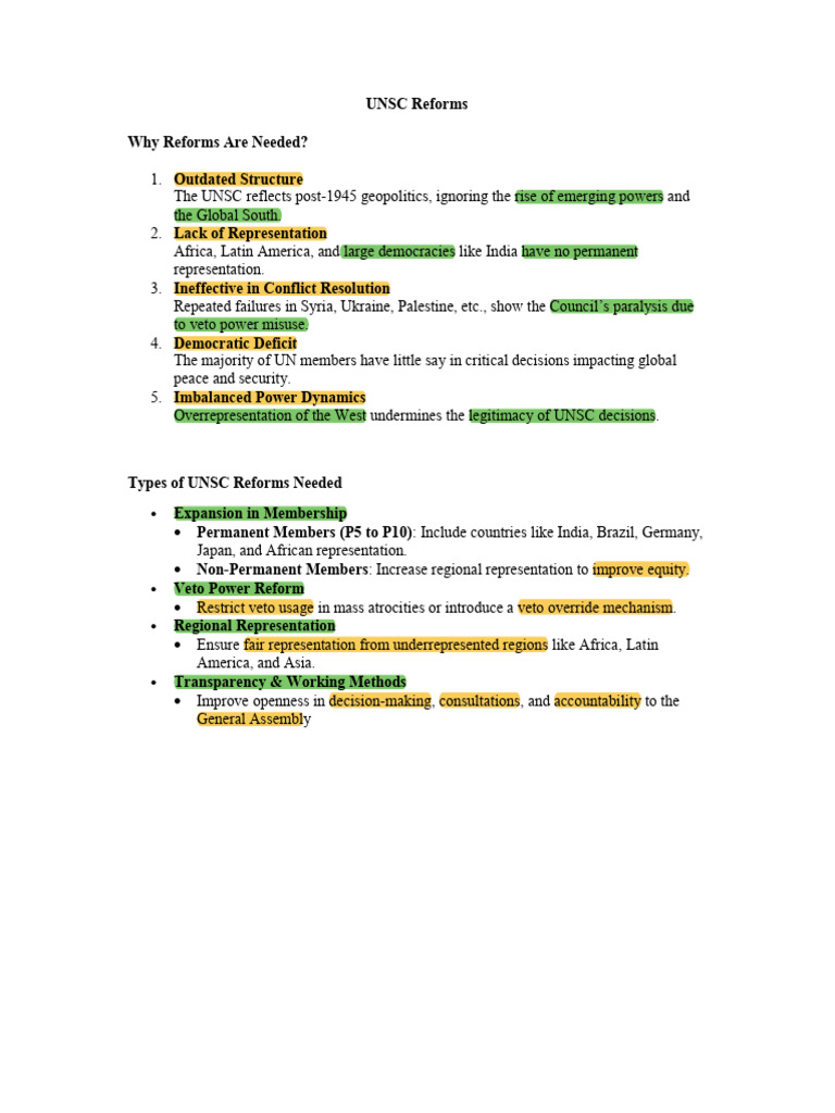 Unsc | PDF | United Nations Security Council | United Nations