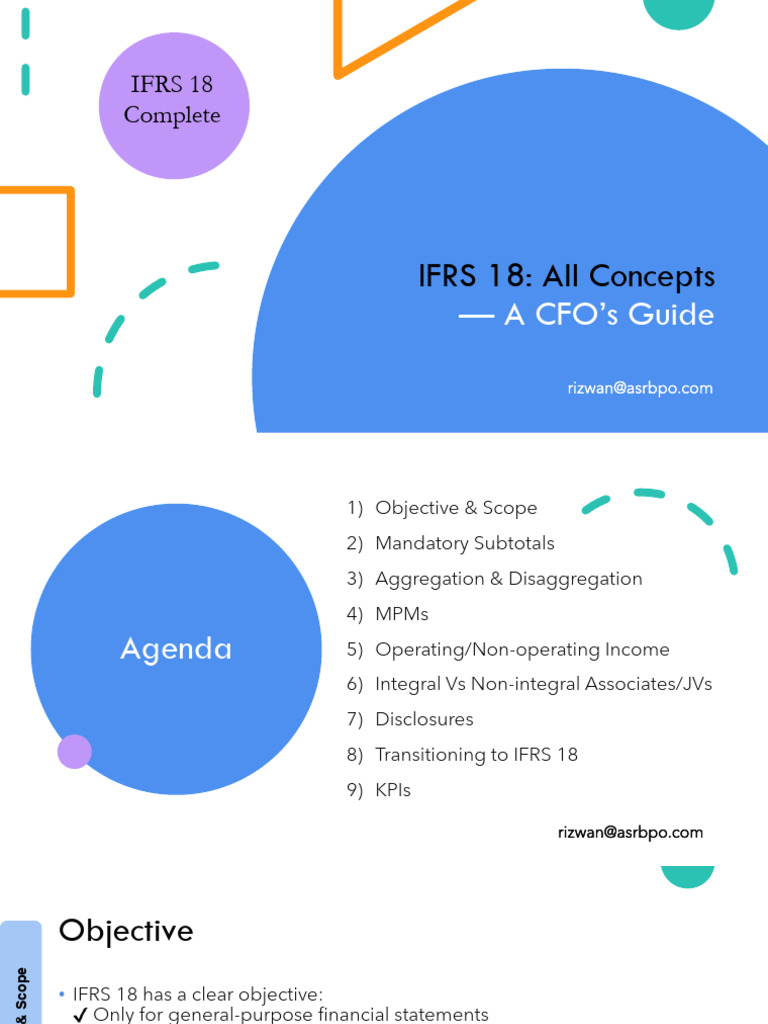 IFRS 18: Key Concepts for CFOs | PDF | Income Statement | International ...