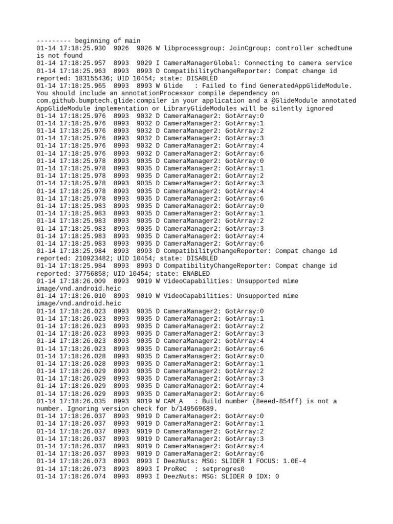 Log Cat 1768400305894 | PDF | Software Engineering | Computer Engineering