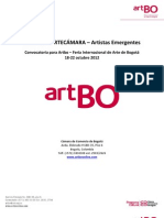 Convocatoria Artbo.