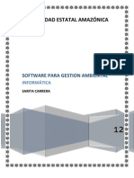 SOFTWARE DE GESTIÓN AMBIENTAL