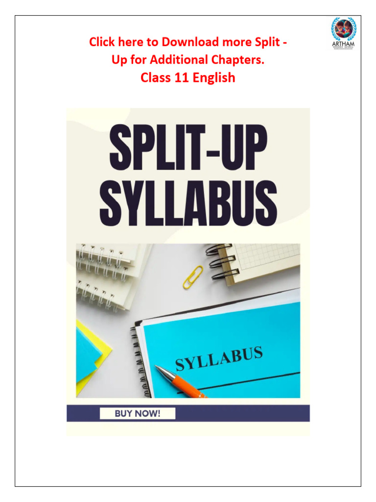 Click Here to Download More Split -Up for Additional Chapters Class 11 ...
