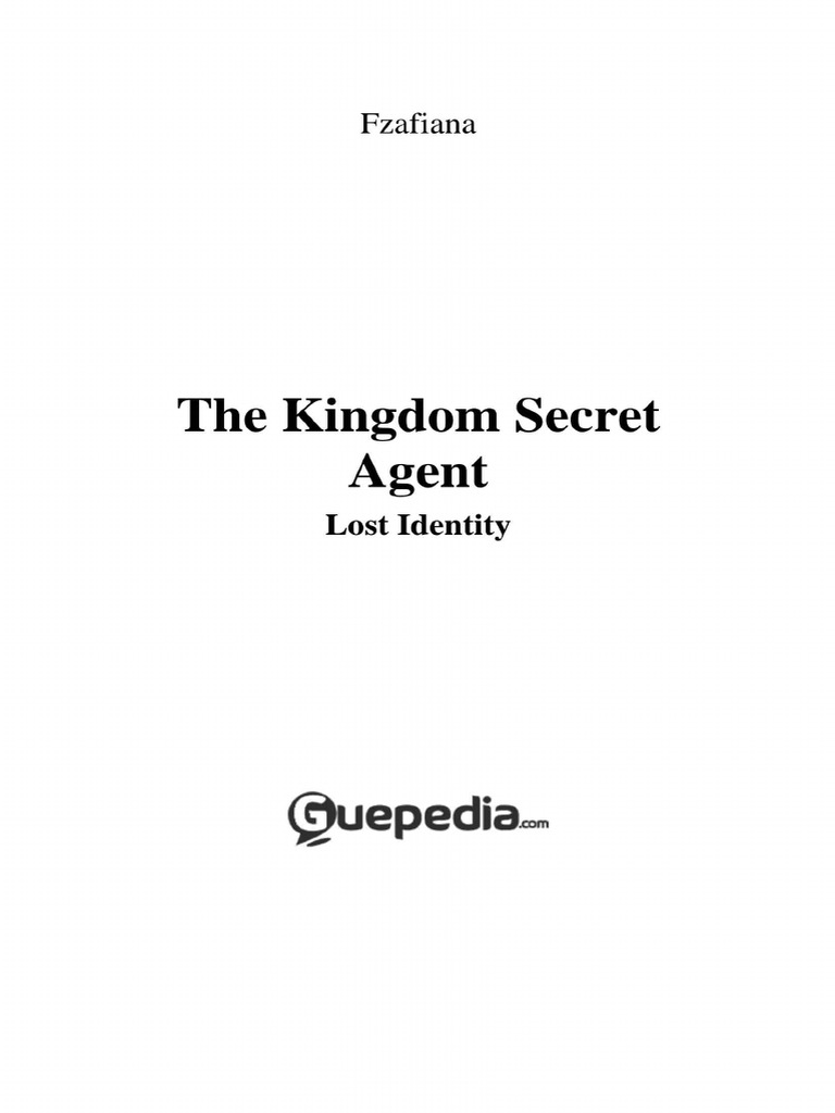 Fzafiana - The Kingdom Secret Agent | PDF