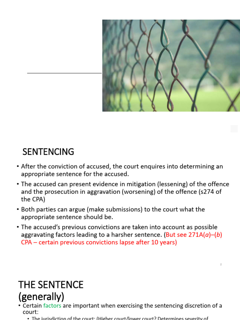 Understanding Criminal Sentencing Laws | PDF | Sentence (Law) | Crimes