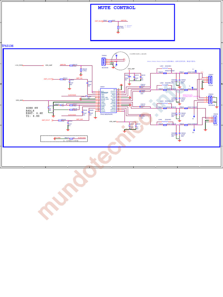 Audio Mute Control Circuit Schematic | PDF | Computing | Computer Hardware