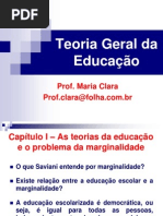 Teoria Geral da Educação1