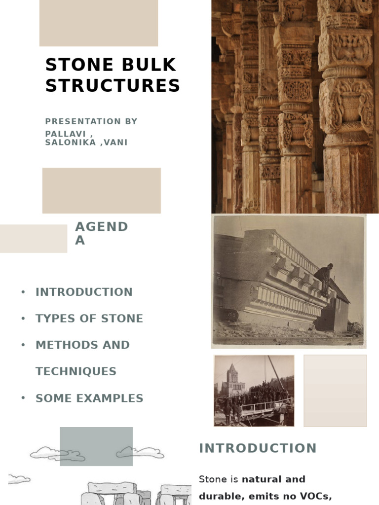 Stone Bulk Structures Overview | PDF | Masonry | Building Engineering