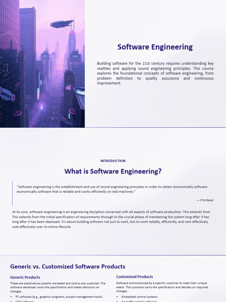 Essential Principles of Software Engineering | PDF | Software ...