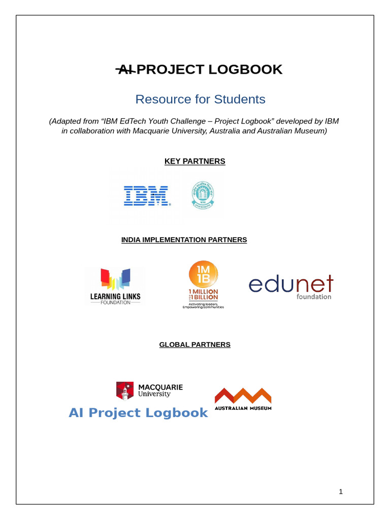AI Project Logbook for Rank Prediction | PDF | Artificial Intelligence ...