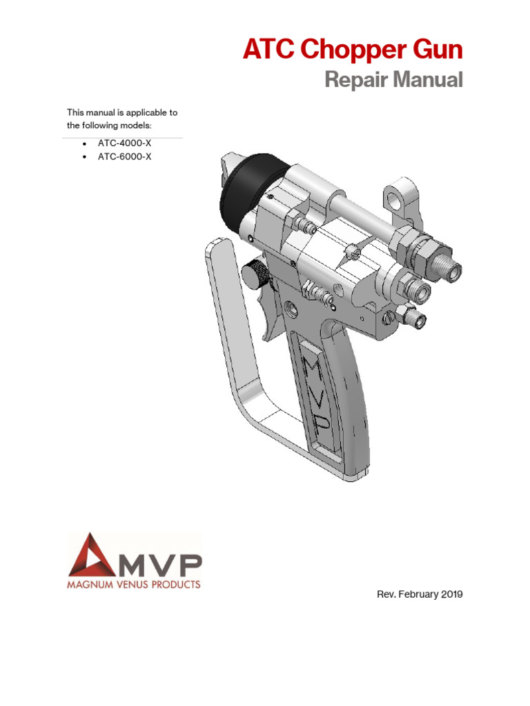 ATC Chopper Gun Repair Manual | PDF | Personal Protective Equipment ...