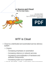 Open Source and Cloud: The Two Great Tastes..