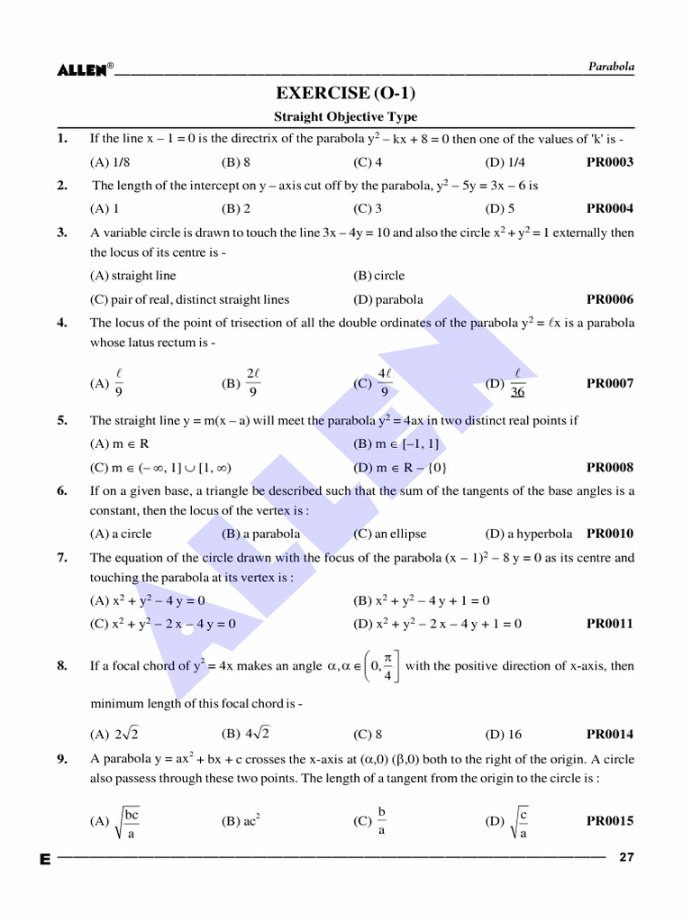 Ellipse Exercise | PDF | Differential Geometry | Analytic Geometry