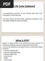 Understanding the RTR Process in Finance | PDF | Regulatory Compliance ...