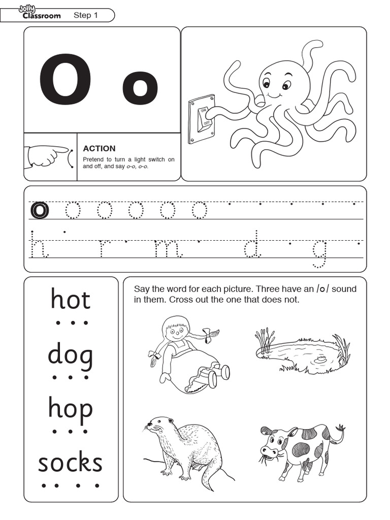 Worksheet o Be Precursive | PDF