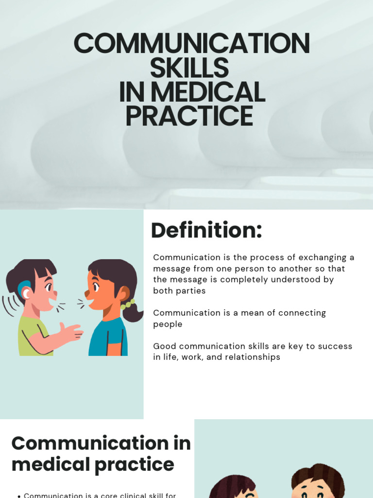 Effective Communication in Medical Practice | PDF | Medicine | Physician