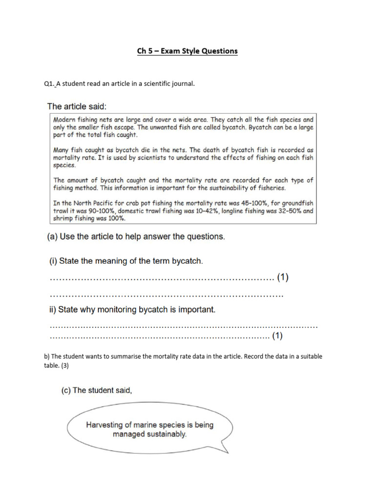 Ch 5 PPQ | PDF