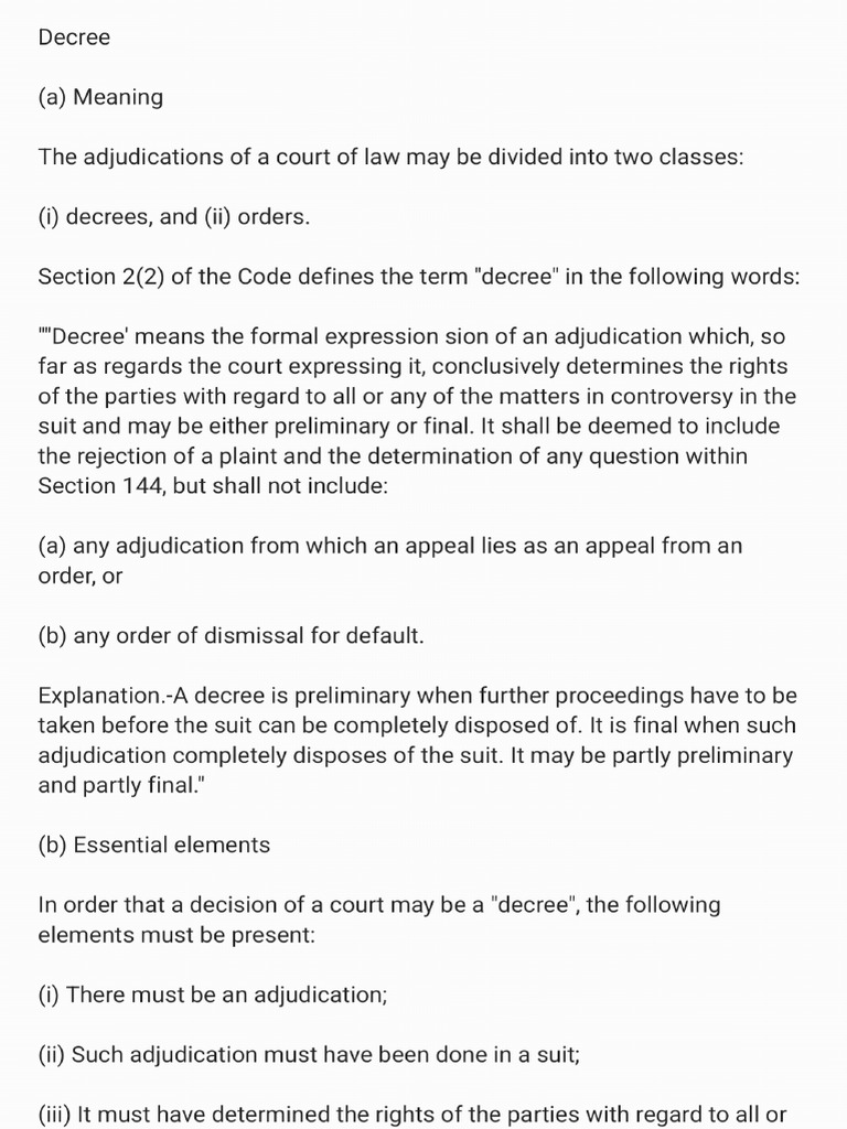 Decree | PDF