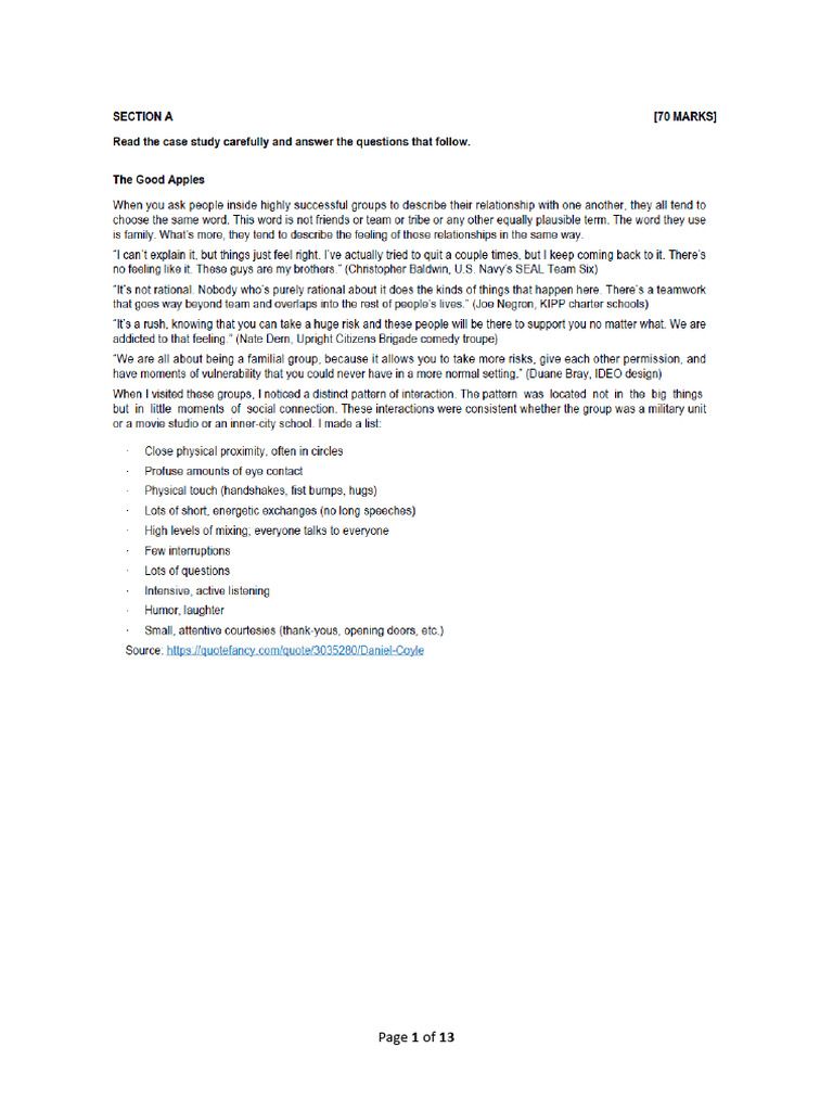 Document Overview and Structure | PDF